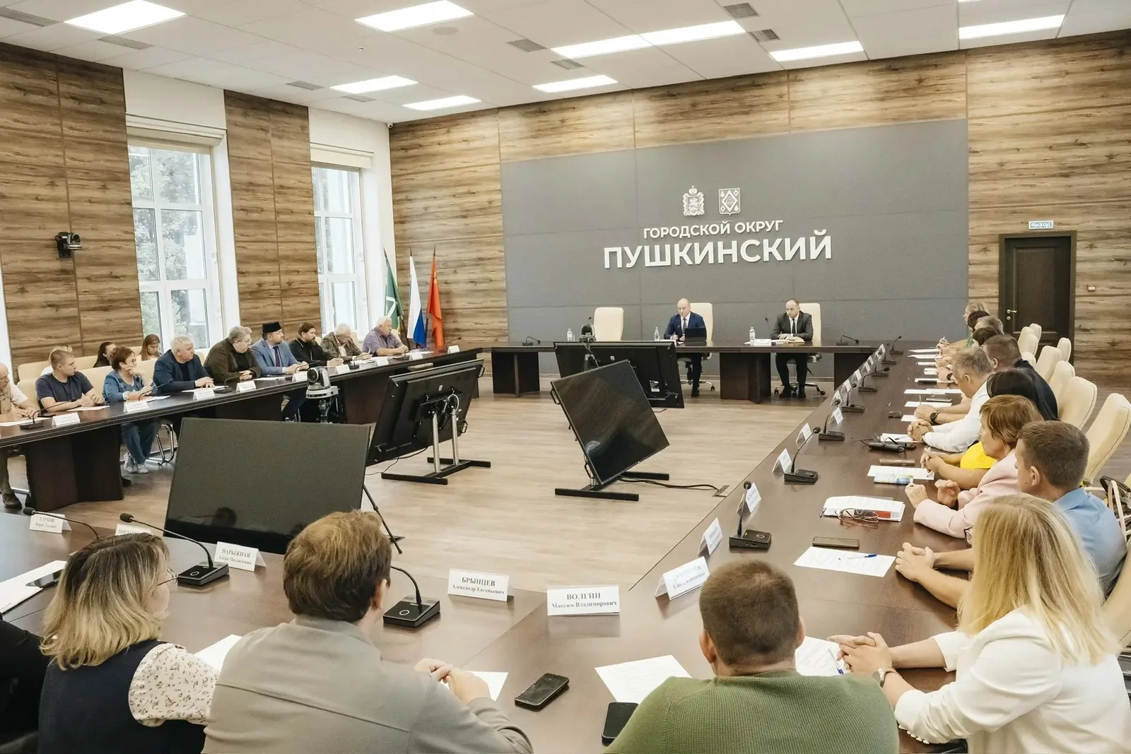 Состоялось первое заседание Общественной палаты городского округа Пушкинский Московской области